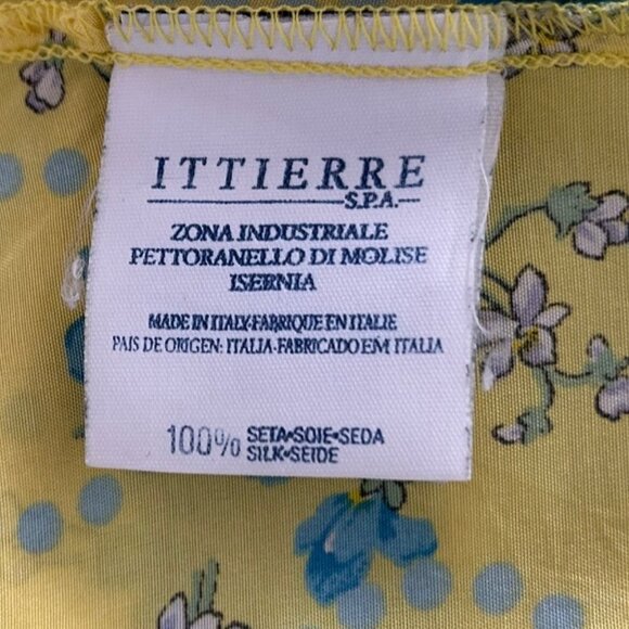Versus Gianni Versace Ittierre Silk Blouse - Picture 5 of 7
